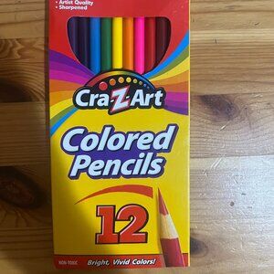 Cra-Z-Art 12ct Colored Pencils, Back to School Supplies, Real Wood, Fun Art Draw